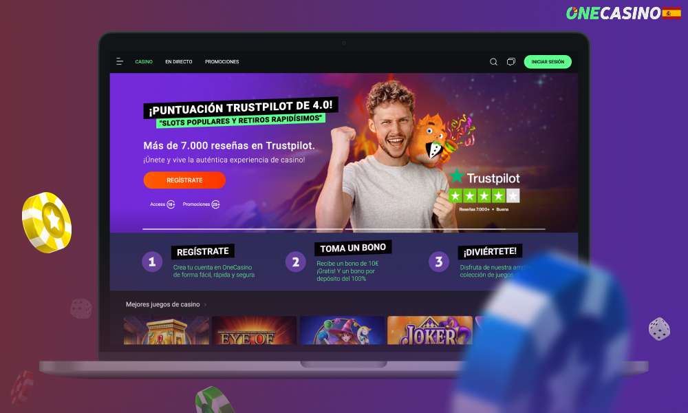 One Casino es una plataforma online donde los usuarios de España pueden apostar, tanto gratis como por dinero real